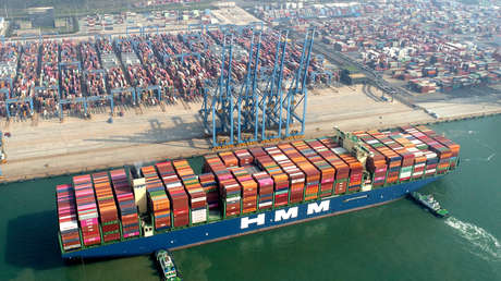 El ritmo del crecimiento de las exportaciones chinas se ralentiza a niveles de 2020