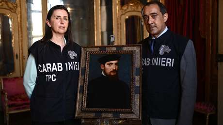 Regresa a Italia una obra de Tiziano robada y llevada a Suiza hace casi 20 años