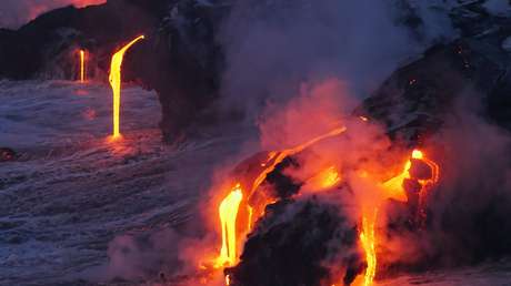El volcán Kilauea