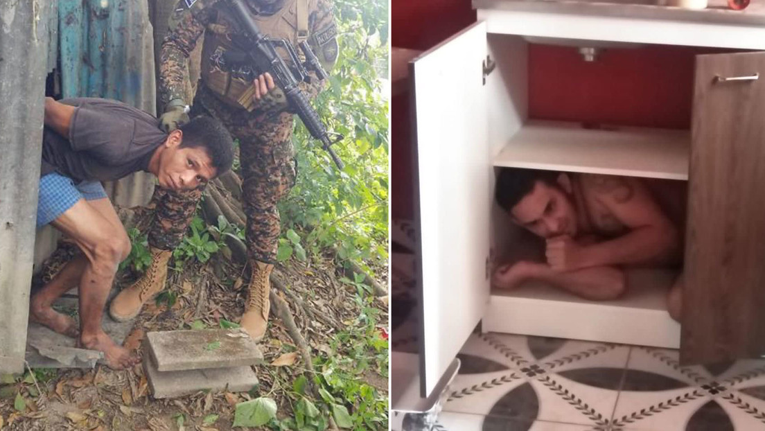 Gobierno de El Salvador publica imágenes de las capturas "más inusuales" durante su guerra contra las pandillas (FOTOS)