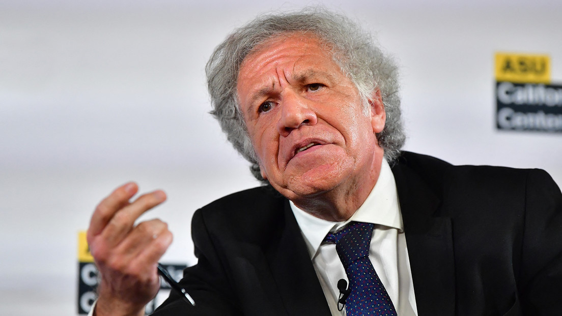 "Tienes sangre en tus manos": Un activista increpa a Luis Almagro y lo tilda de "asesino" durante un evento en la Cumbre de las Américas