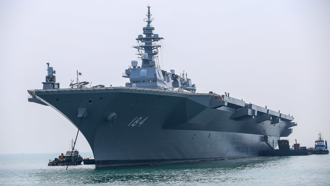 El grupo de ataque de la Marina japonesa empieza un despliegue de más de 4 meses en el Indo-Pacífico