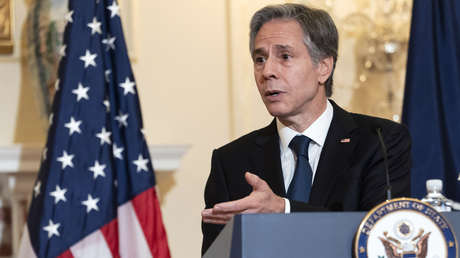 Blinken: "Los ucranianos nos dieron garantías de que no usarán nuestros sistemas de armas contra objetivos en el territorio de Rusia"