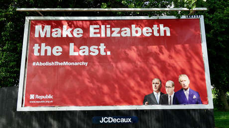 El 'hashtag' "abolan la monarquía" se vuelve tendencia en el inicio del Jubileo de Platino de la reina Isabel II