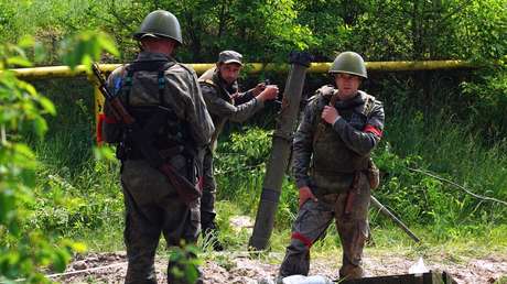 Rusia: Militares ucranianos retienen por la fuerza a centenares de civiles en las estructuras subterráneas de una planta en Severodonetsk