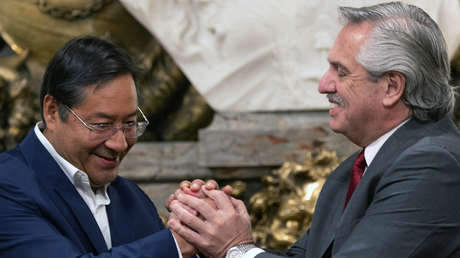 Luis Arce destaca la denuncia de Alberto Fernández ante la Cumbre de las Américas sobre el "rol nefasto" de la OEA en el golpe de Estado a Bolivia