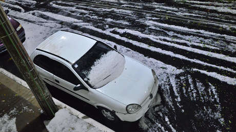 Intensa granizada cubre de blanco a la Ciudad de México y produce algunas afectaciones (FOTOS, VIDEOS)