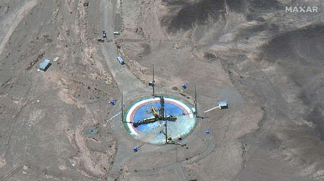 Irán confirma que tiene previsto realizar dos pruebas de un nuevo cohete después de que imágenes satelitales revelaran los preparativos