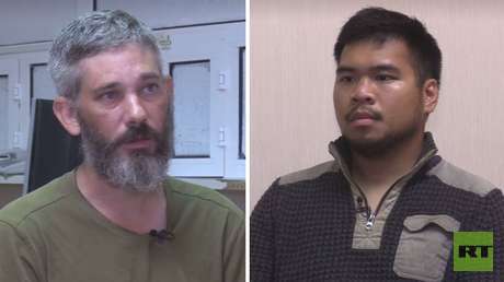 Los 2 mercenarios de EE.UU. capturados por militares rusos durante el operativo en Ucrania hablan sobre su misión y cómo se rindieron