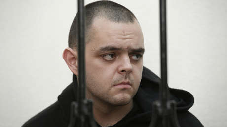 VIDEO: El mercenario británico Aiden Aslin critica los fuertes ataques de Ucrania contra Donetsk, que sintió incluso desde su prisión