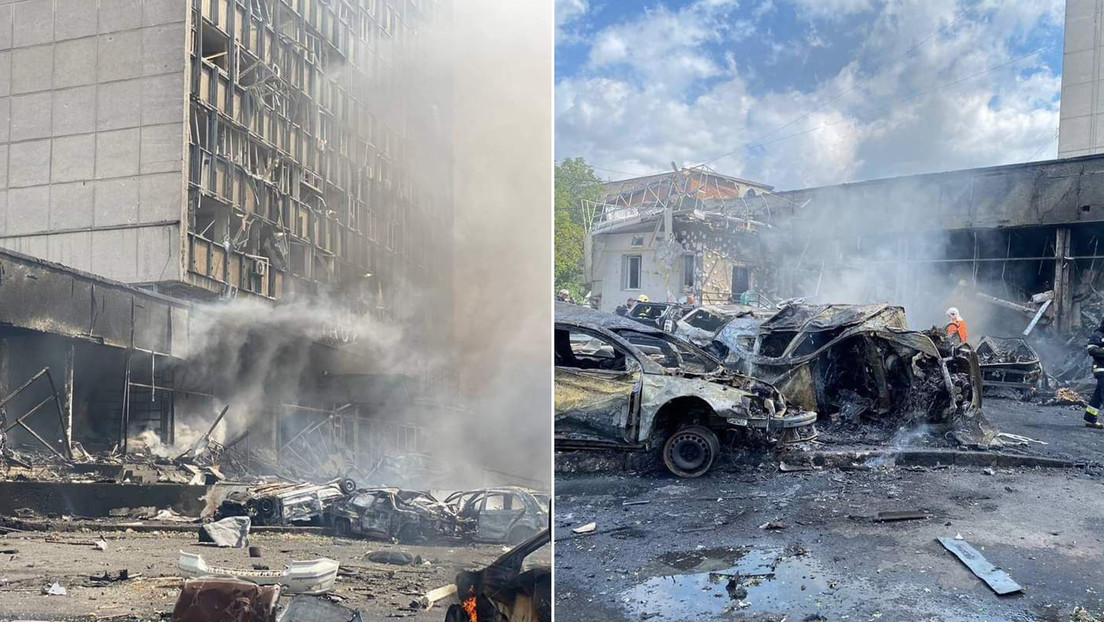 Varios muertos y heridos en un ataque con misiles contra la ciudad ucraniana de Vínnitsa