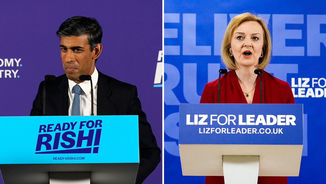 Rishi Sunak y Liz Truss pasan a la final de la carrera para primer ministro del Reino Unido
