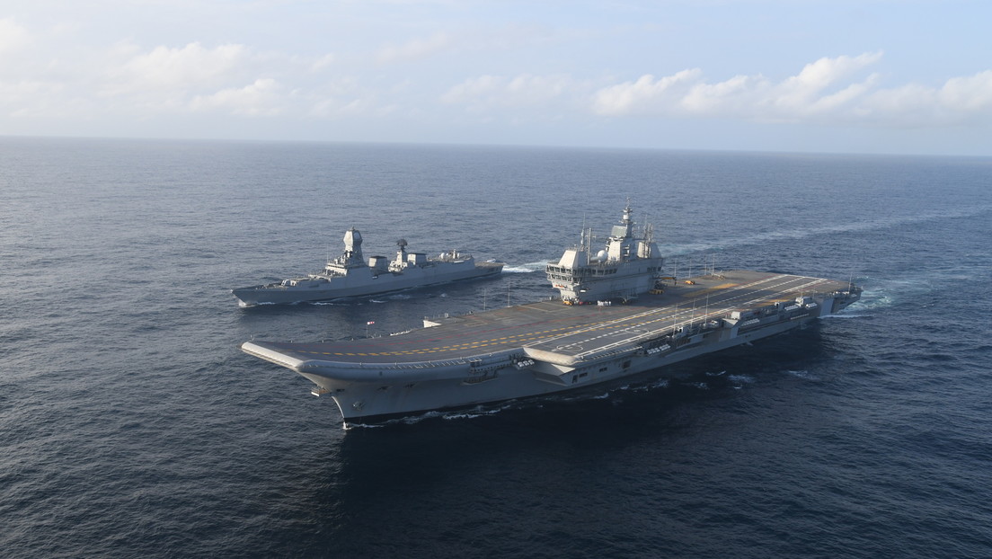 La Armada india recibe el primer portaviones de fabricación nacional, el INS Vikrant