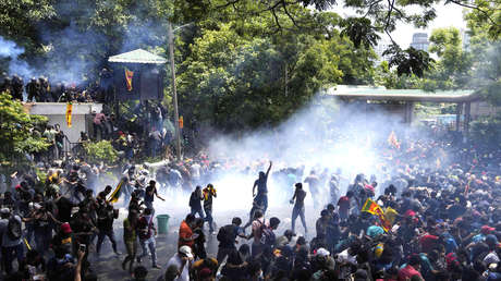 VIDEO: Sri Lanka, tras la huida del presidente en medio de las protestas por la profunda crisis económica