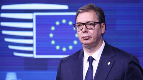 El presidente de Serbia, Aleksandar Vucic