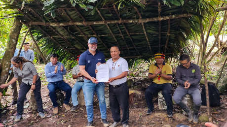 VIDEO: El momento de alegría de los indígenas Shuar en Ecuador tras la declaración de Tiwi Nunka como su primera reserva natural