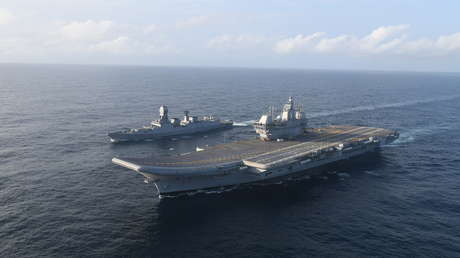 La Armada india recibe el primer portaviones de fabricación nacional, el INS Vikrant