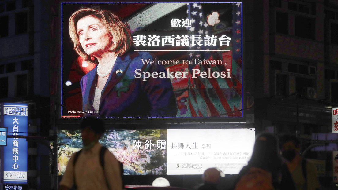 China condena "severamente" la visita de Pelosi a Taiwán y anuncia unos ejercicios militares