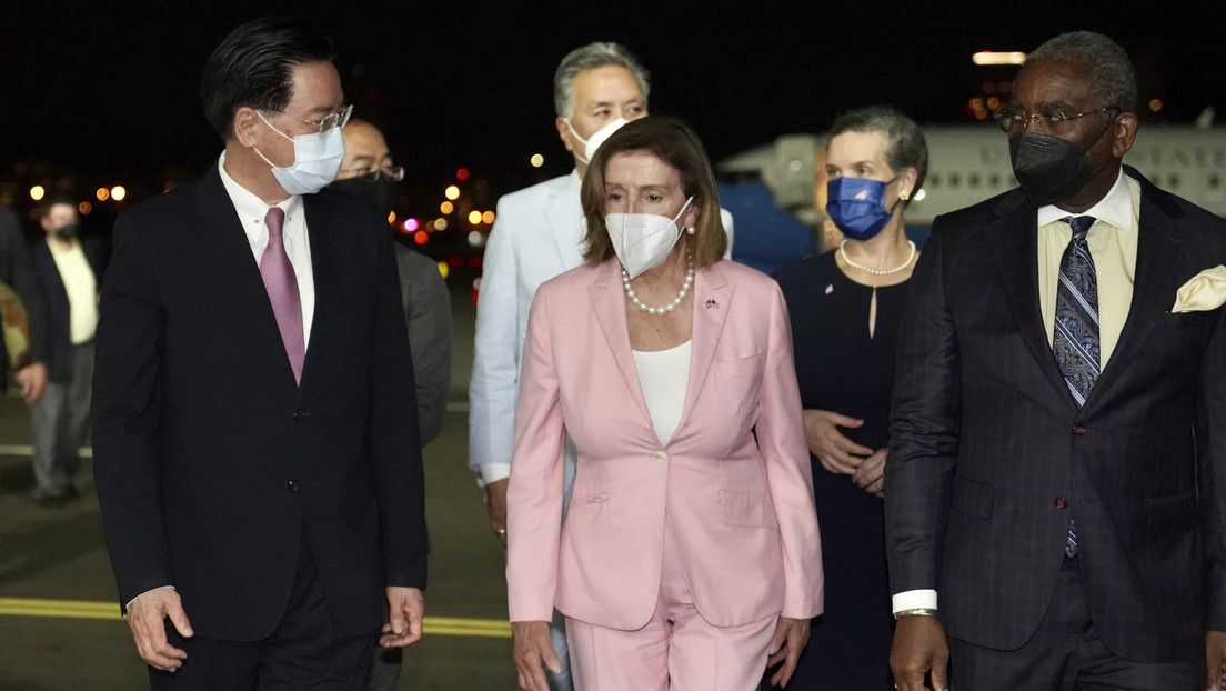 Nancy Pelosi aterriza en Taiwán pese a las protestas de Pekín