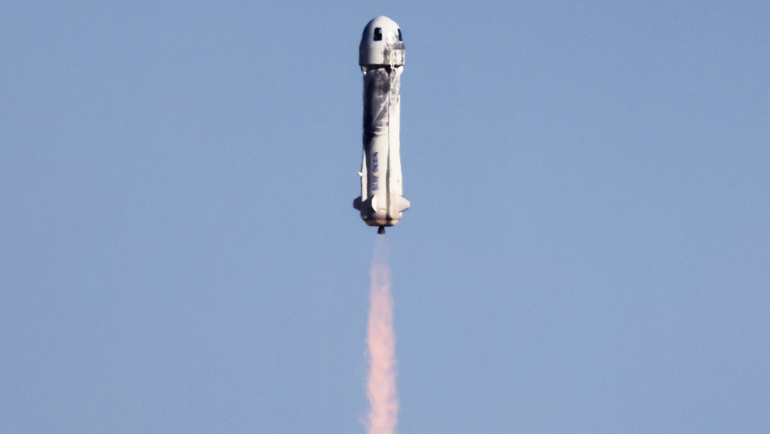 VIDEO: Blue Origin pone en órbita su sexto vuelo tripulado