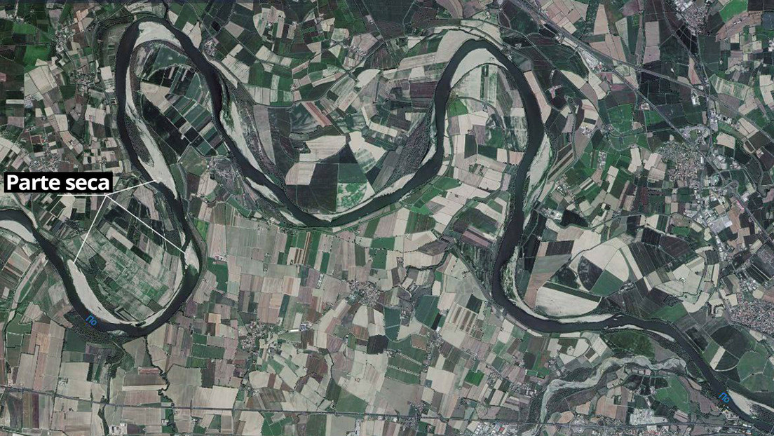 Captan desde el espacio el efecto de las sequías en los ríos a causa de las olas de calor en Europa