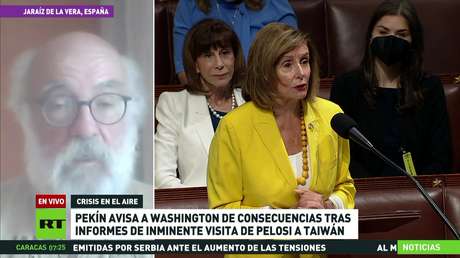 Experto: Washington escala la tensión en torno a Taiwán para detener el crecimiento de China en el mundo
