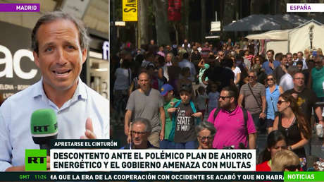 Descontento en España ante el polémico plan de ahorro energético, mientras el Gobierno amenaza con multas