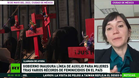 El Gobierno mexicano inaugura línea de auxilio para mujeres tras varios récords de feminicidios en el país