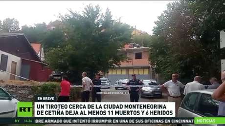 Un tiroteo en Montenegro deja al menos 11 muertos y 6 heridos