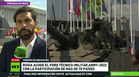Rusia acoge el foro técnico-militar Army-2022 con la participación de más de 70 países