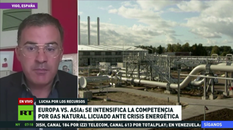 La crisis energética intensifica la competencia por el gas natural licuado en Europa y Asia