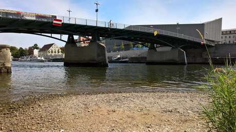 FOTOS: La sequía en el Danubio revela buques de guerra alemanes hundidos durante la Segunda Guerra Mundial