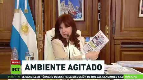 Simpatizantes de Cristina Fernández de Kirchner se movilizan tras petición de 12 años de prisión en su contra