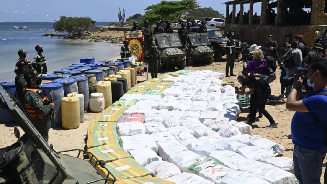 Venezuela decomisa el mayor cargamento de marihuana en la última década