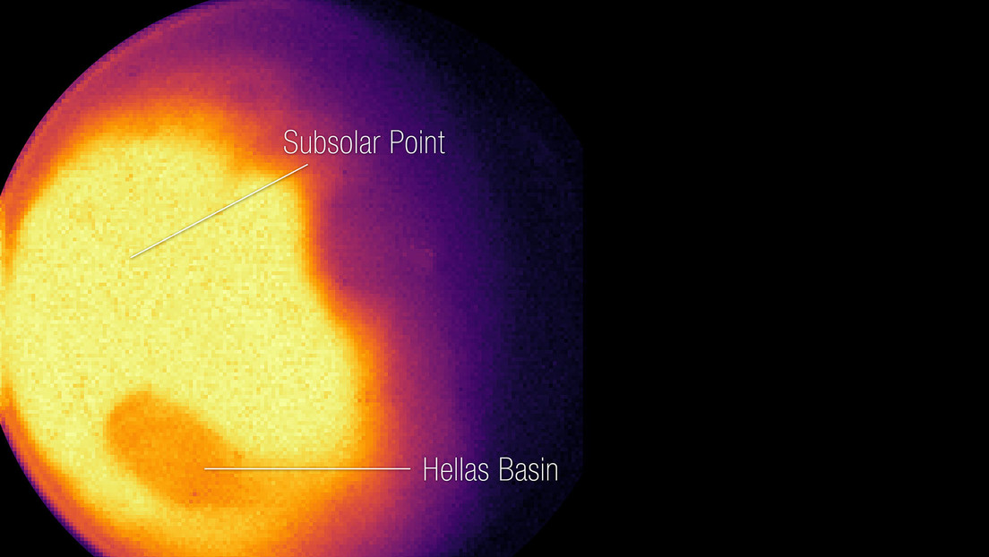 Las primeras fotos de Marte tomadas por el telescopio espacial James Webb