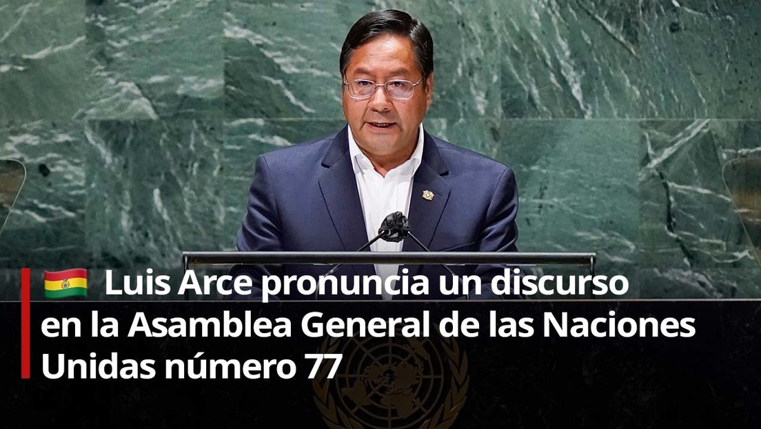Luis Arce interviene ante la ONU para rechazar "injerencias y afanes de desestabilización de la democracia" con el fin de controlar el litio