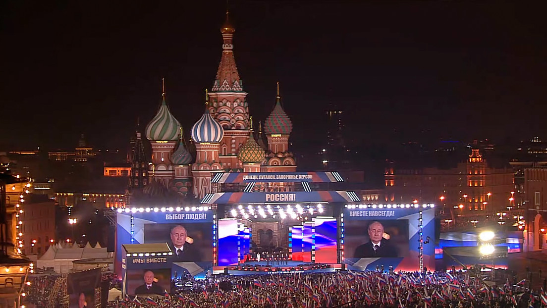 VIDEO: La transmisión de la rueda de prensa de Stoltenberg en Deutsche Welle es interrumpida por el discurso de Putin