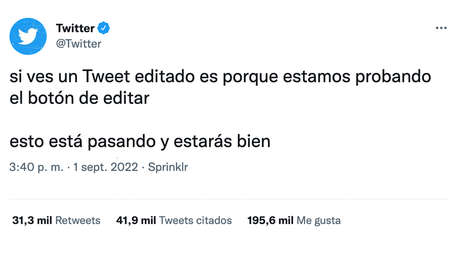 Twitter finalmente dejará editar los tuits tras su publicación