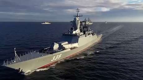 VIDEO: Rusia y China inician ejercicios navales en el mar de Japón