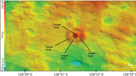 Descubren una estructura "oculta" en forma de anillo de hace 14 millones de años