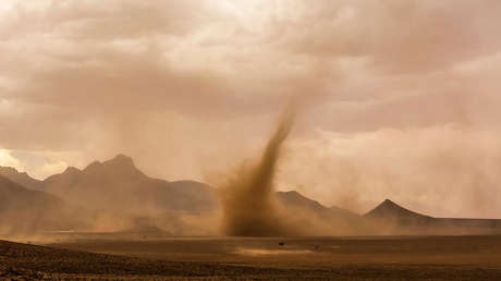 VIDEO: Graban un gran remolino de polvo en el festival Burning Man