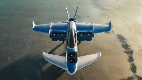 Presentan el prototipo de un pequeño avión que vuela como un dron y podría alcanzar hasta 300 km/h (VIDEO)