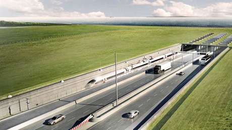 Cómo cambiarán los viajes en el túnel submarino inmerso más largo del mundo