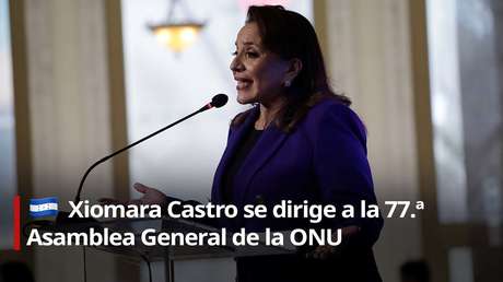Xiomara Castro pide ante la ONU terminar con la "dictadura económica neoliberal" y el "colonialismo" mundial