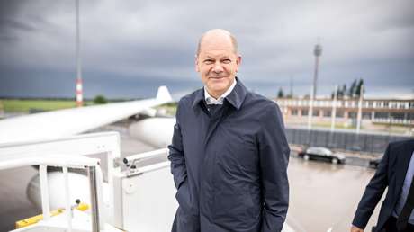 El canciller federal alemán, Olaf Scholz