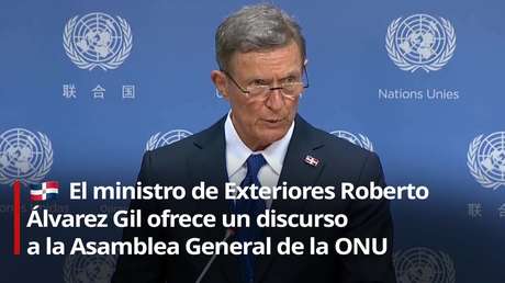 El canciller de República Dominicana pide ante la ONU "poner fin a la violencia desatada por bandas armadas en Haití"
