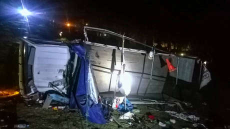 Un camión con simpatizantes de Perú Libre cae a un abismo en Cusco y deja al menos cuatro fallecidos