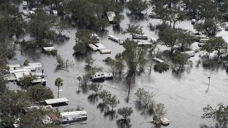 Huracán Ian toca tierra en Carolina del Sur (VIDEOS, FOTOS)