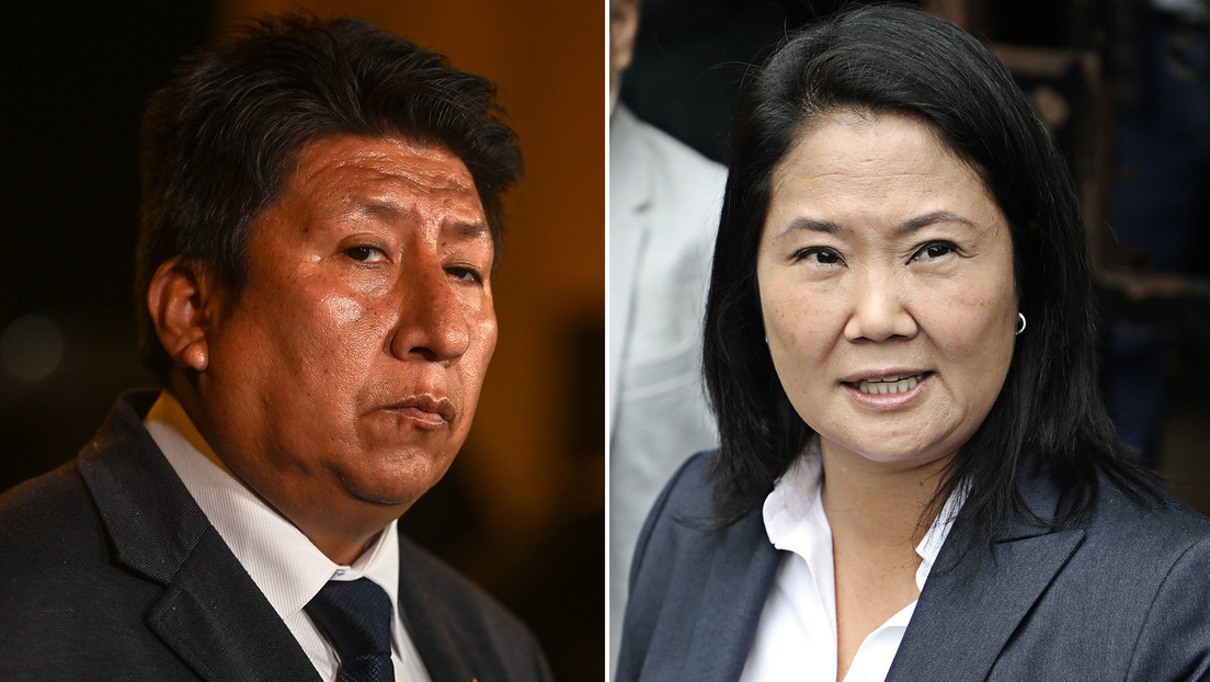 Vladimir Cerrón y Keiko Fujimori
