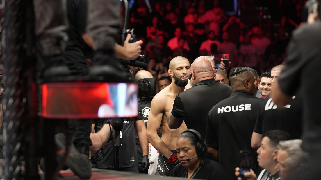 VIDEO: El invicto Khamzat Chimáev se enzarza en una pelea con el primo de Khabib fuera del octágono